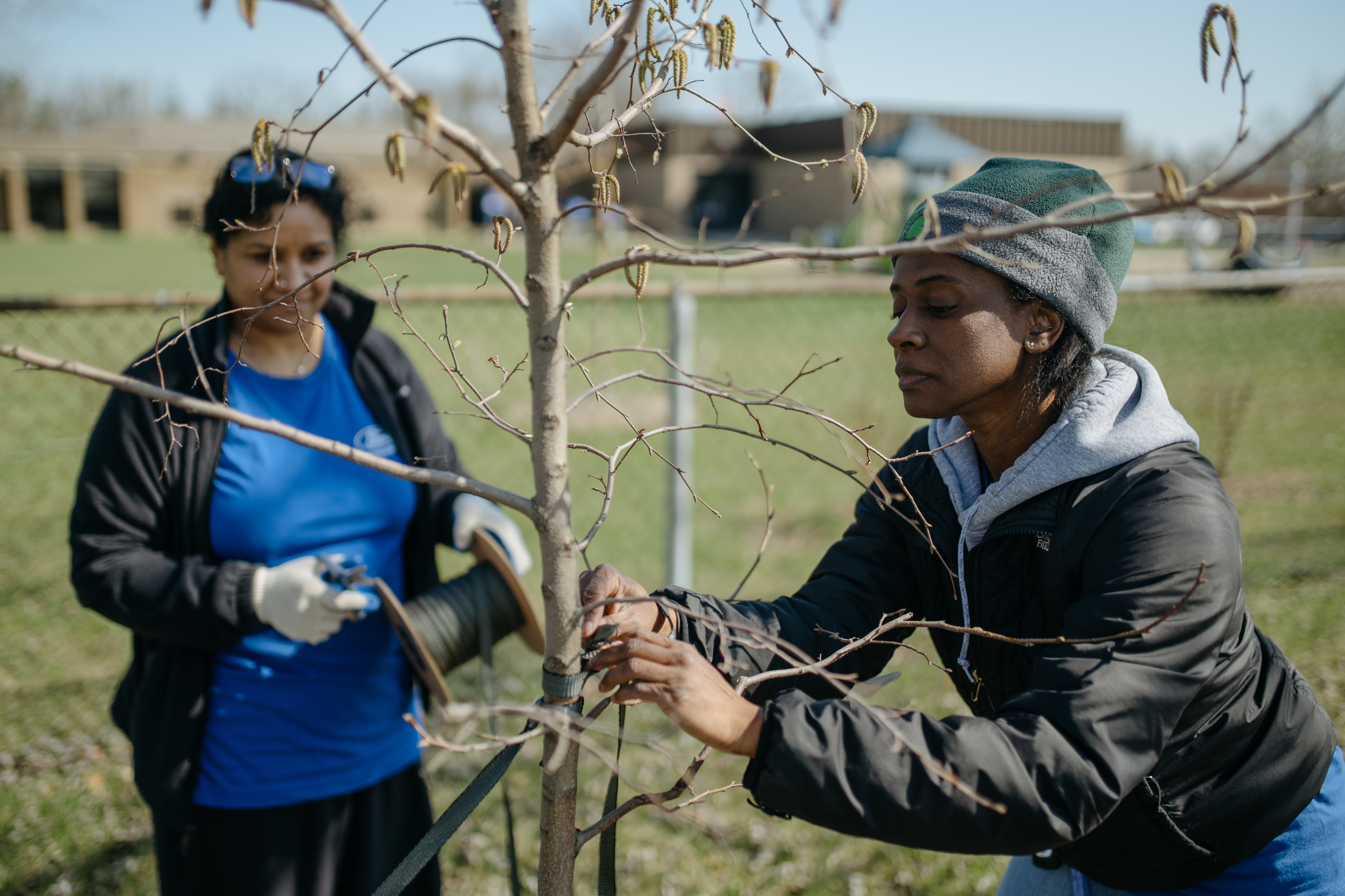Tonishia Holloway has been a proud member of the Ford Volunteer Corps for two decades.